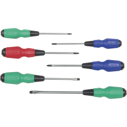 TDSS-6 Torque Drive&reg; Screwdriver Set, 6 Pcs., Magnetic Kelford