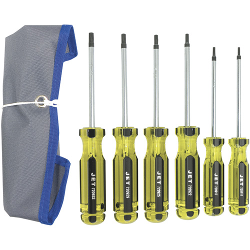 Jeu de tournevis &agrave; manche g&eacute;ante TORX JHTSS-6, 6 Kelford