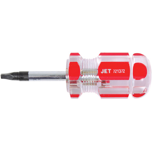 Square Jumbo Handle Screwdriver, #2 Tip, Square, Plastic Handle Kelford