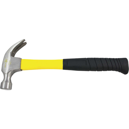 CF16F Marteau &agrave; panne fendue &agrave; manche en fibre de verre, 16 oz, Prise en Coussin&eacute;e Kelford