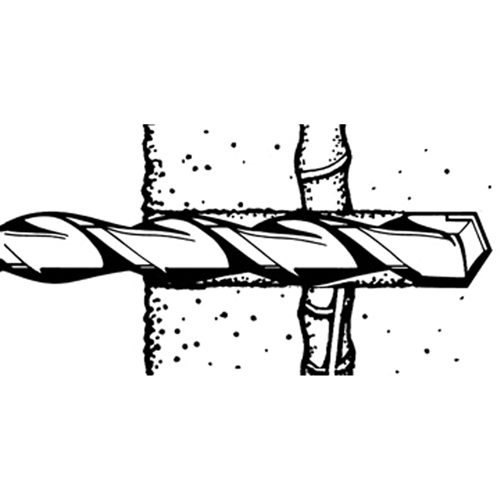 Rotary Rebar Cutters, 3/8", SDS-Plus Shank, Carbide Kelford