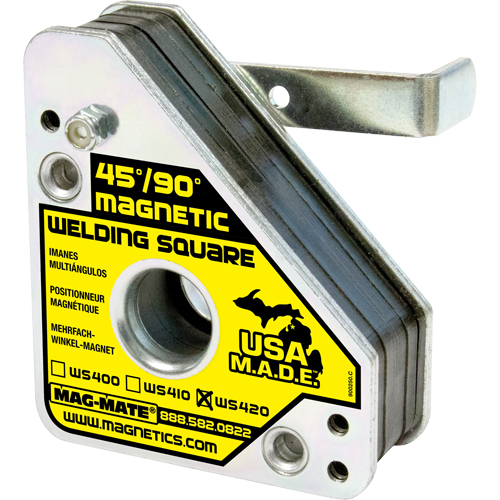 &eacute;querres de soudage magn&eacute;tiques, 3-3/4" lo x 1-1/2" la x 4-3/8" h, 150 lb Kelford