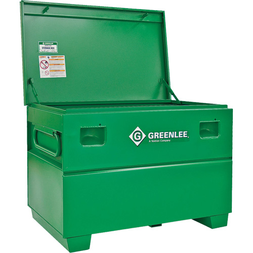 Jobsite Chest, 48" x 30" x 30", Steel, Green Kelford