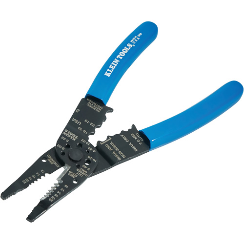 All Purpose Long Nose Tools, 8-1/4" L, 10 - 22 AWG Kelford