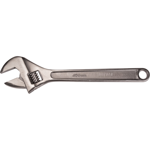 Adjustable Wrench, 18" L, 2-1/4" Max Width, Black Kelford