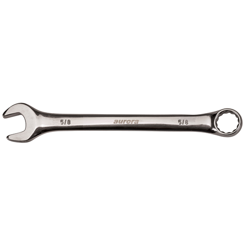 Combination Wrench, 12 Point, 1/4", Chrome Finish Kelford