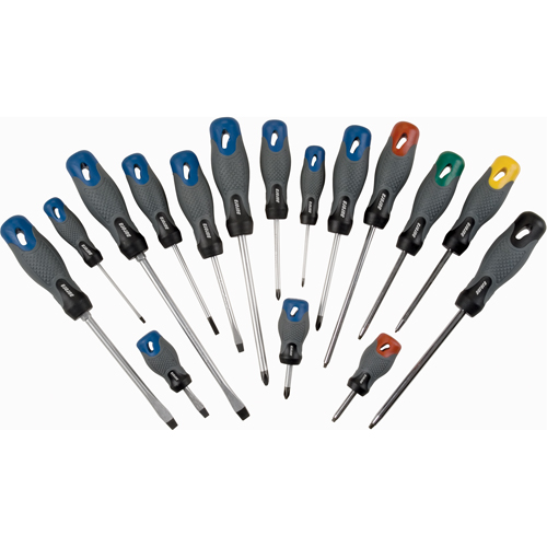 Screwdriver Set, 16 Pcs. Kelford