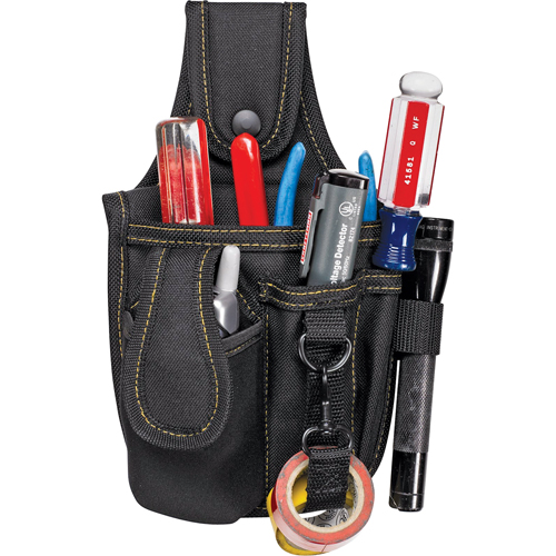 Multi-Pocket Tool & Phone Holders, Multiple Tool Holder, Polyester, 4 Pockets Kelford