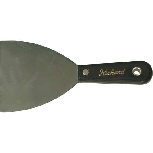 Putty Knife Stiff Steel, 4", Steel Blade Kelford