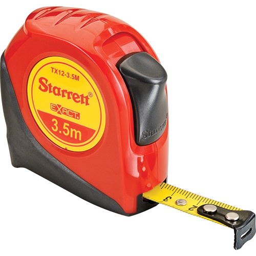 Ruban &agrave; mesurer pour ing&eacute;nieur, 1/2" x 3,5 m, Marques de goujon Millim&egrave;tres Kelford