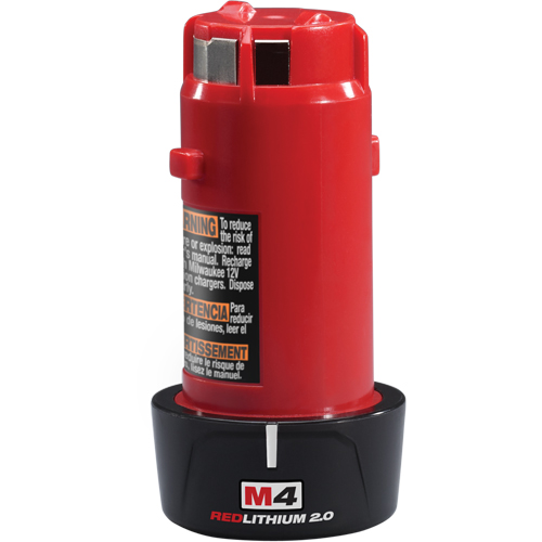 Blocs-piles M4 Redlithium, Lithium-ion, 4 V, 2 A Kelford