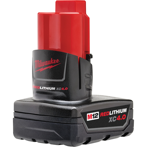 Bloc-piles M12 Redlithium 4.0, Lithium-ion, 12 V, 4 A Kelford