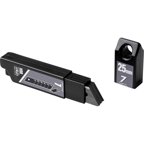 Lames de rechange noires tr&egrave;s aiguis&eacute;es, Style Cassable Kelford