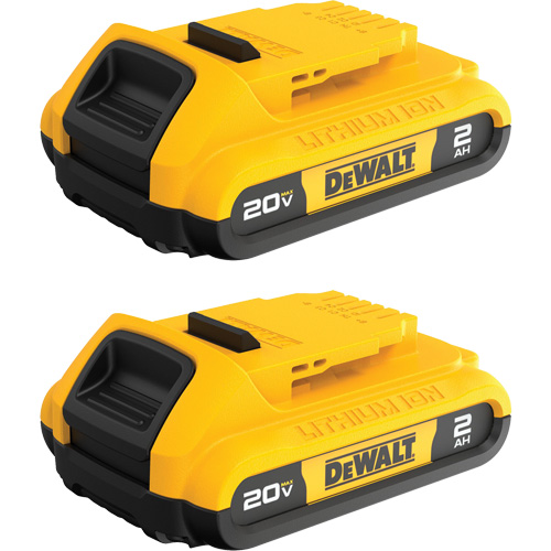 Max* Compact Batteries, Lithium-Ion, 20 V, 2 A Kelford