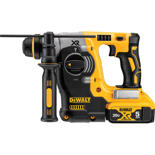 Max XR&reg; Brushless L-Shape Rotary Hammer Kit, 20 V, 1", 0-1100 RPM Kelford