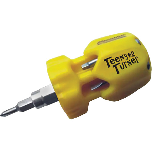 Teeny Turner Screwdriver, Plastic Handle Kelford