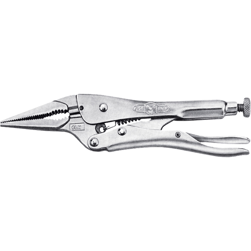 Vise-Grip&reg; Pliers with Wire Cutter, 4" Length, Long Nose Kelford