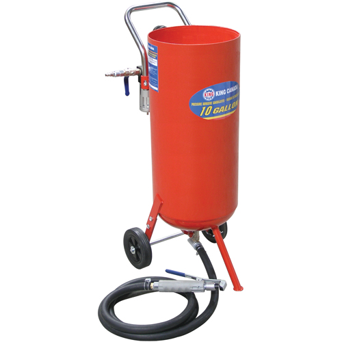 Machines de sablage &agrave; jet, 6-25 pi³/min, R&eacute;servoir de 8,3 gal. (10 gal. US) Kelford