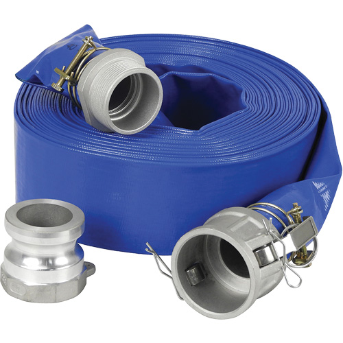 Tuyau de d&eacute;charge pour pompe &agrave; eau, 3" x 600" Kelford