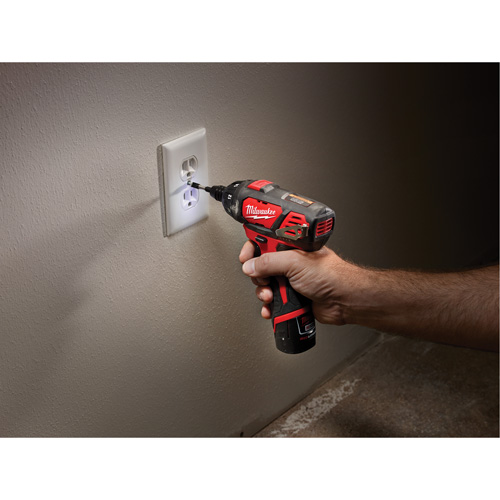 Ensemble de tournevis hexagonal M12, 1/4", 12 V, 175 lb-pi couple max., Lithium-ion bloc-pile Kelford
