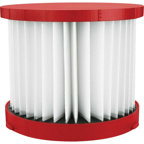 Dry Vacuum Filter, Hepa, Fits 1.6 - 2.5 US gal. Kelford