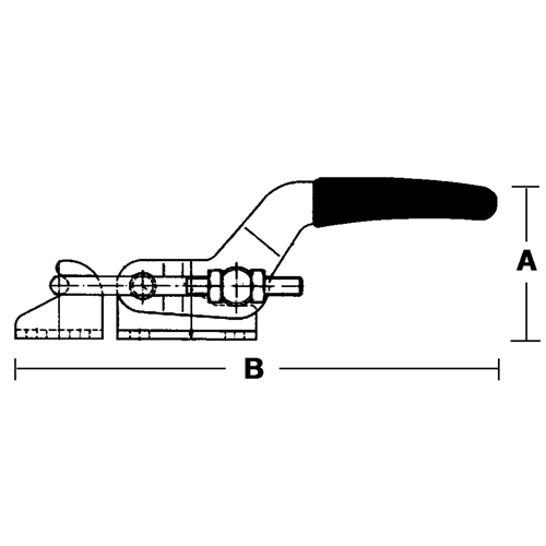 Latch Clamps - 300 Series, 360 lbs. Clamping Force Kelford