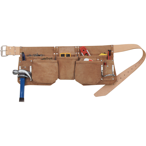 Journeyman Carpenter Aprons, Leather, Tan Kelford