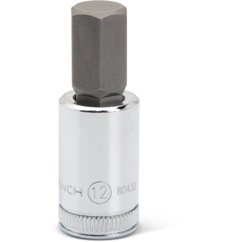 Jeu de douilles m&eacute;triques, Hexagonale, Prise 3/8", 12 mrcx Kelford