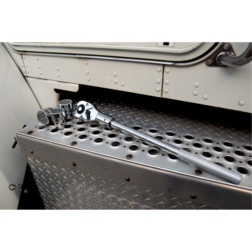 24-Tooth Quick Release Teardrop Ratchet, 3/4" Drive, Plain Handle Kelford