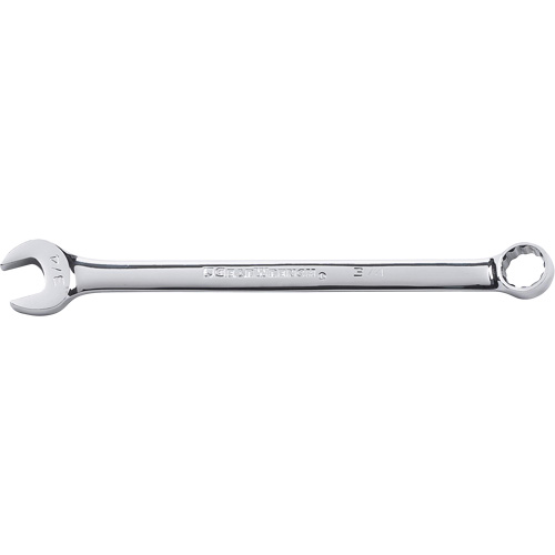 Cl&eacute; mixte longue, 12 pans, 3/4", Fini Chrome/Poli Kelford