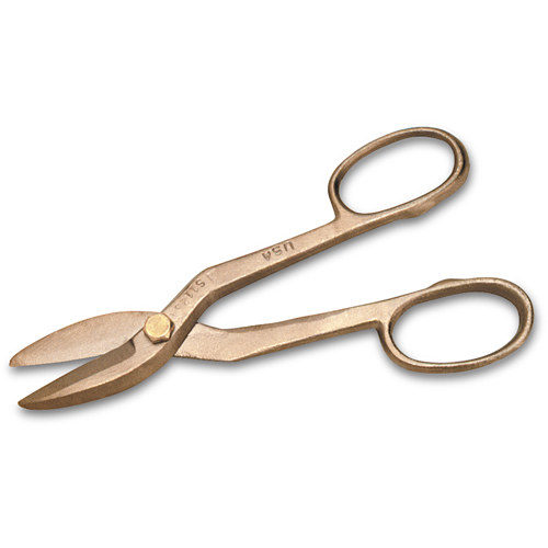 Sheet Metal Snips, 4-1/2" Cut Length, Straight Cut Kelford
