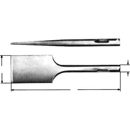 Burin d&eacute;tartreur pneumatique Kelford