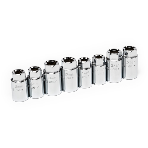 SAE/Metric Stud Removal Set, 8 Pieces Kelford