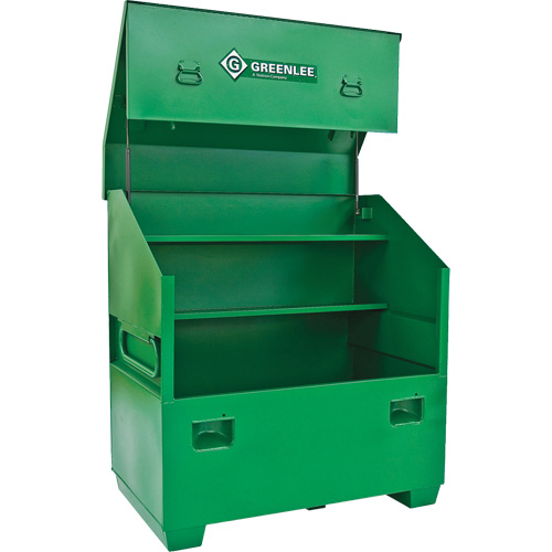 Coffre de chantier, 36" la x 30" p x 48" h, Vert Kelford