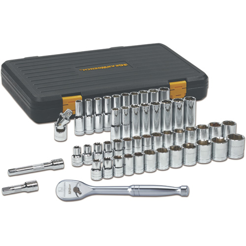 Jeu d'outils pour m&eacute;canicien &agrave; 6 pans SAE/m&eacute;triques 120XP Kelford