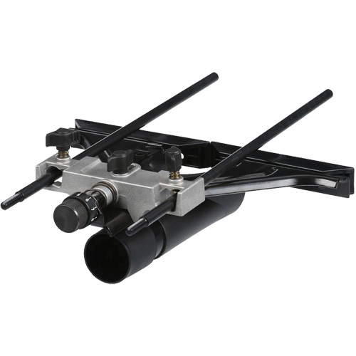 Guide de coupe pour toupie avec connexion pour aspirateur de poussi&egrave;res Kelford