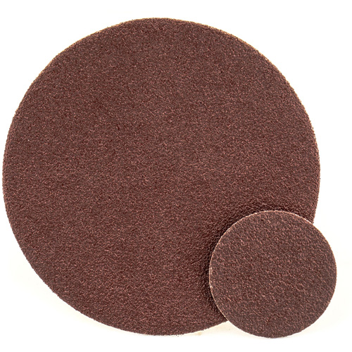 TA-X PSA Cloth Disc, 5" Dia., 320 Grit, Aluminum Oxide Kelford