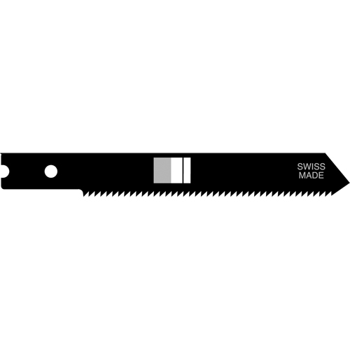 Jigsaw Blades, High Speed Steel, U-Shank, 2-3/4" L, 24 TPI Kelford