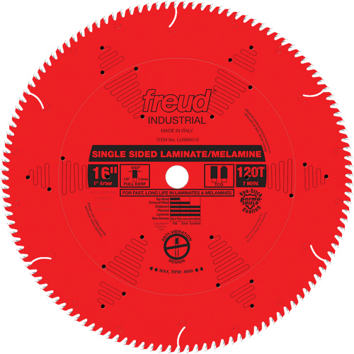 TCS Industrial Saw Blade - Chipboard, 16", 128 Teeth, Laminate Use Kelford