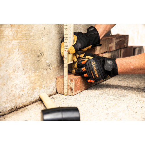 Red End&reg; Oversized Brick Mason Rule, 6' L, Wood, 1/16" Graduations Kelford