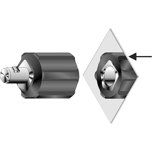 ADAPTAT 1 PIECE DINSE MALE LC-40/LC-10 FEMELLE Kelford