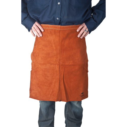 Tablier en cuir, Taille, 24" lo, Lava Brown Kelford