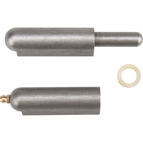 Charni&egrave;re &agrave; souder, 0,787" dia. x 5,906" lo, Acier doux a/goupille fixe en acier Kelford