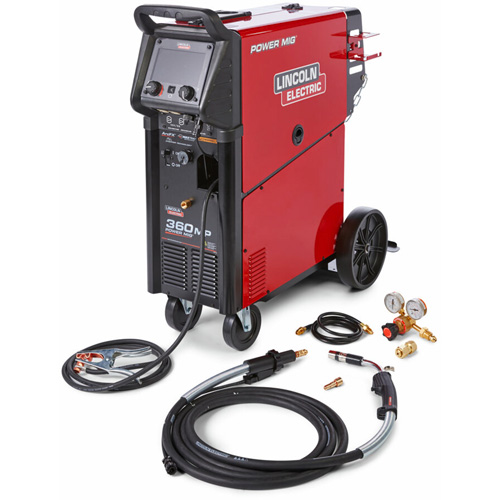 POWER MIG&reg; 360MP Multi-Process Welder, 208 V/230 V/460 V/575 V, 1 Ph, 50/60 Hz Kelford