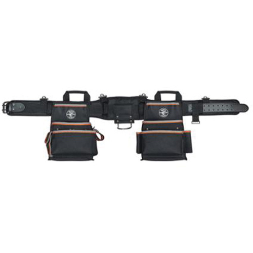 Tradesman Pro Electrician's Tool Belt, Nylon, Black Kelford