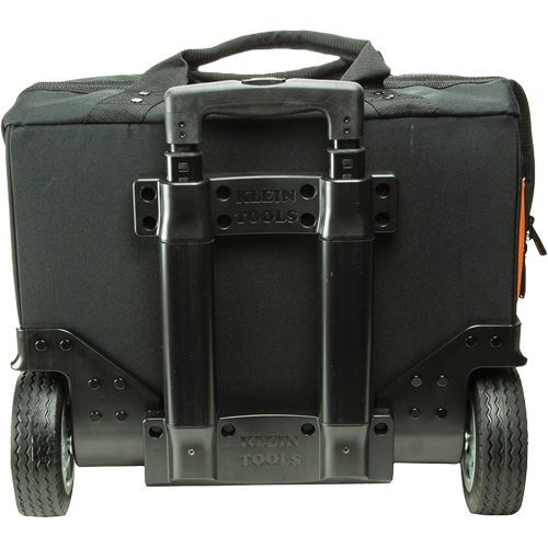 Sac &agrave; outils roulant Tradesman Pro, Polyester balistique, 24 pochettes, Noir/Orange Kelford