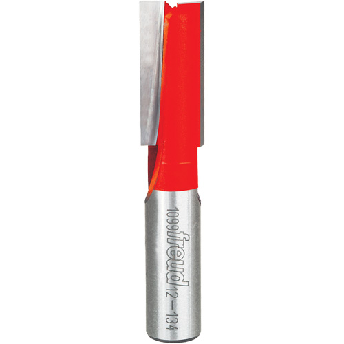 Fraise - foret droit &agrave; double cannelure, 9/16" dia, 1" ha, 2-7/8" lo, 1/2" Manche Kelford