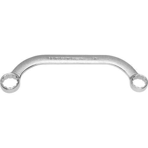 Cl&eacute; polygonale, 12 pans, 5/8"/9/16", d&eacute;cal&eacute;es de 15°, Fini Ordinaire Kelford