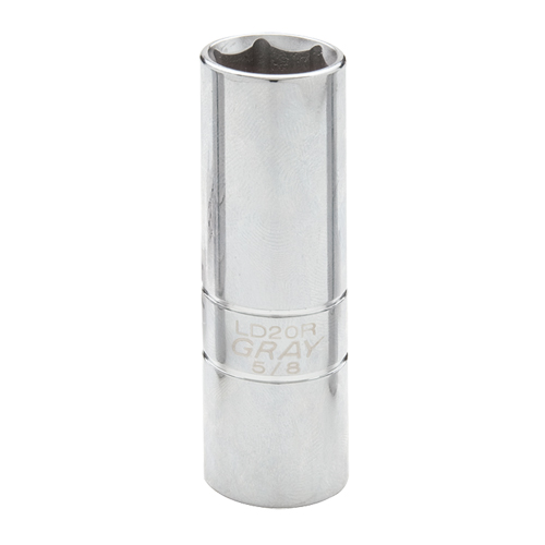Douille de bougie, Prise 1/2", Douille 5/8", lo 2-1/2" Kelford