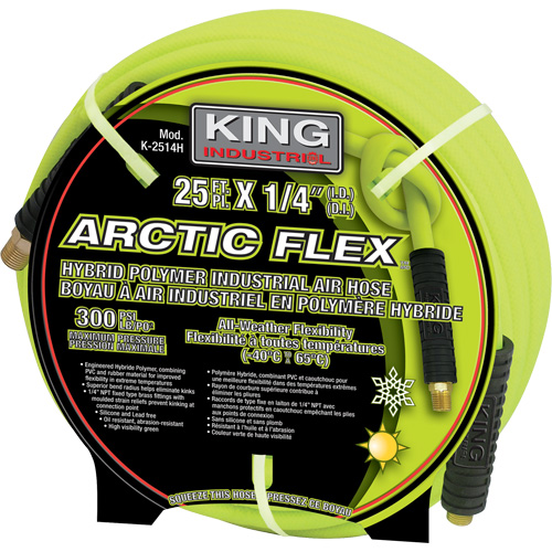 25' Hybrid Polymer Industrial Air Hose Kelford